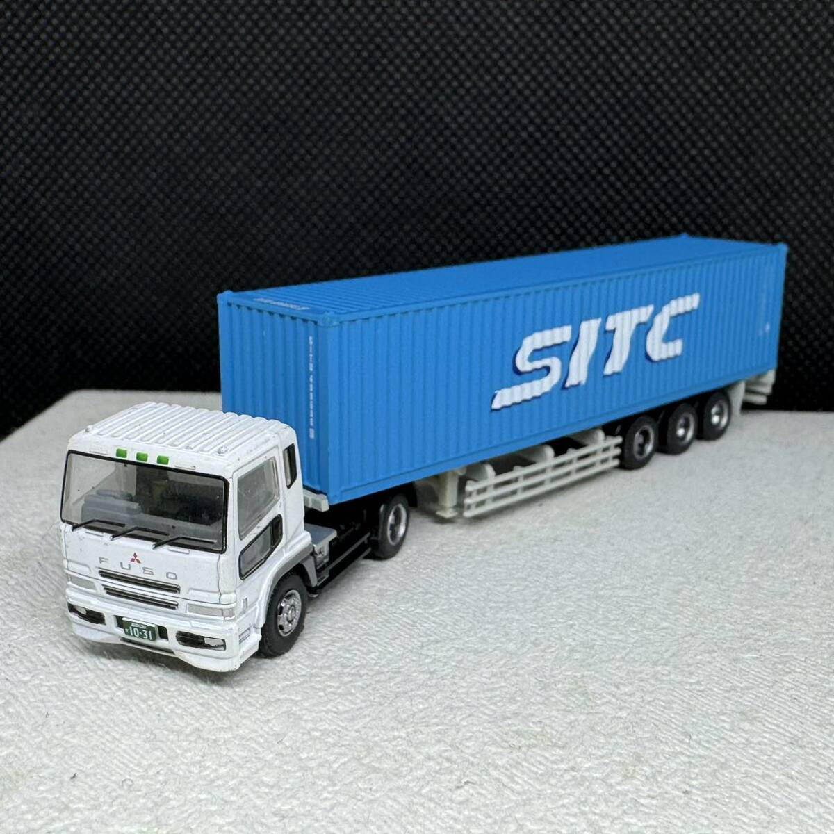 TOMYTEC トレーラーコレクション 三菱ふそう スーパーグレート SITC 40ftドライコンテナ_画像1