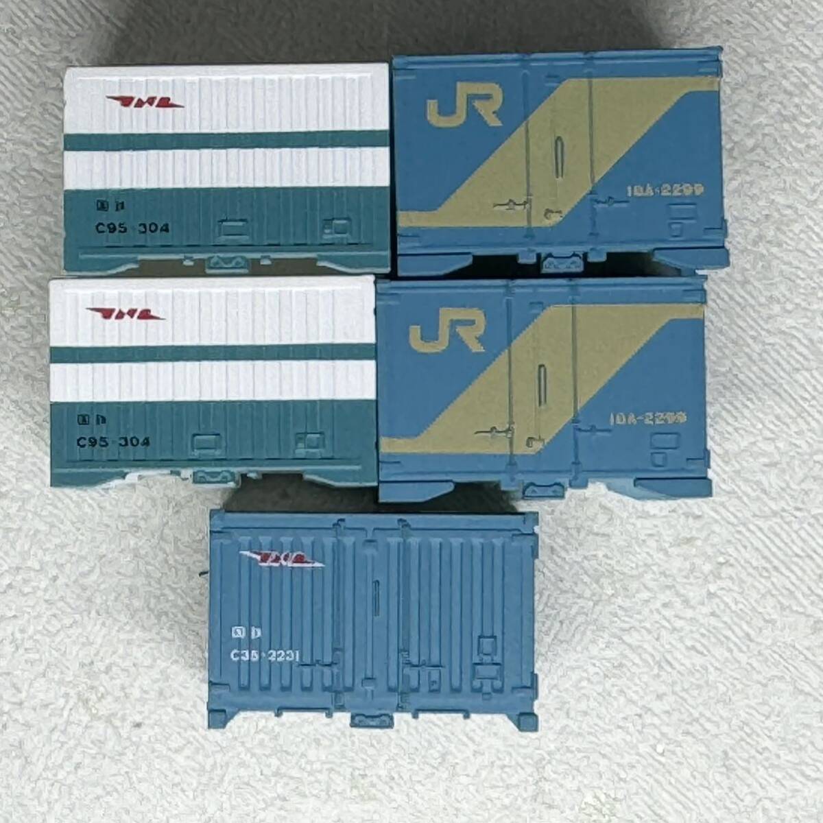 TOMIX JR貨物 18Aコンテナ 国鉄 C95 C35 コンテナ アソート_画像1