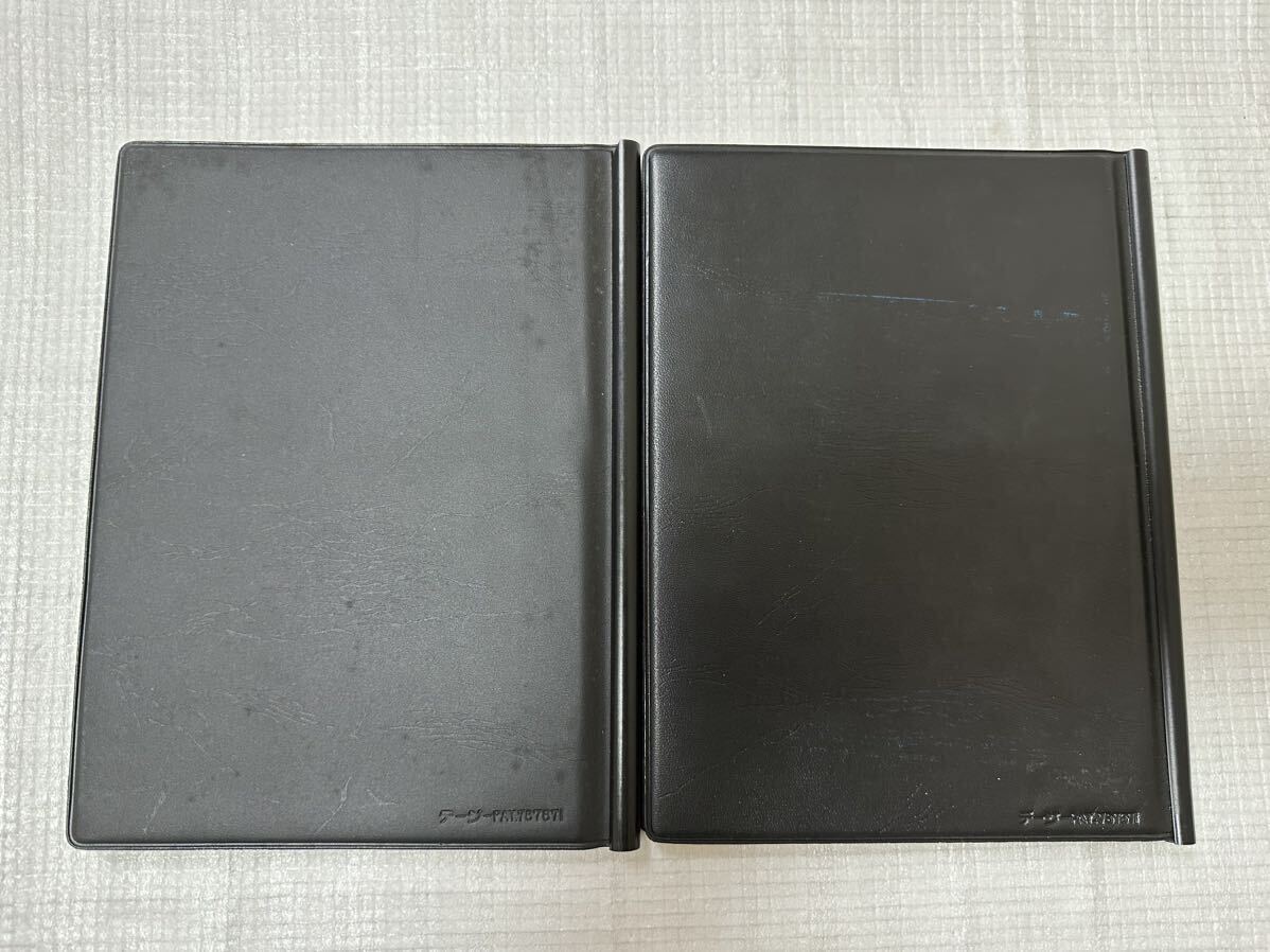 ストックブック テージー 切手シート収納 黒2冊まとめ売りの画像3