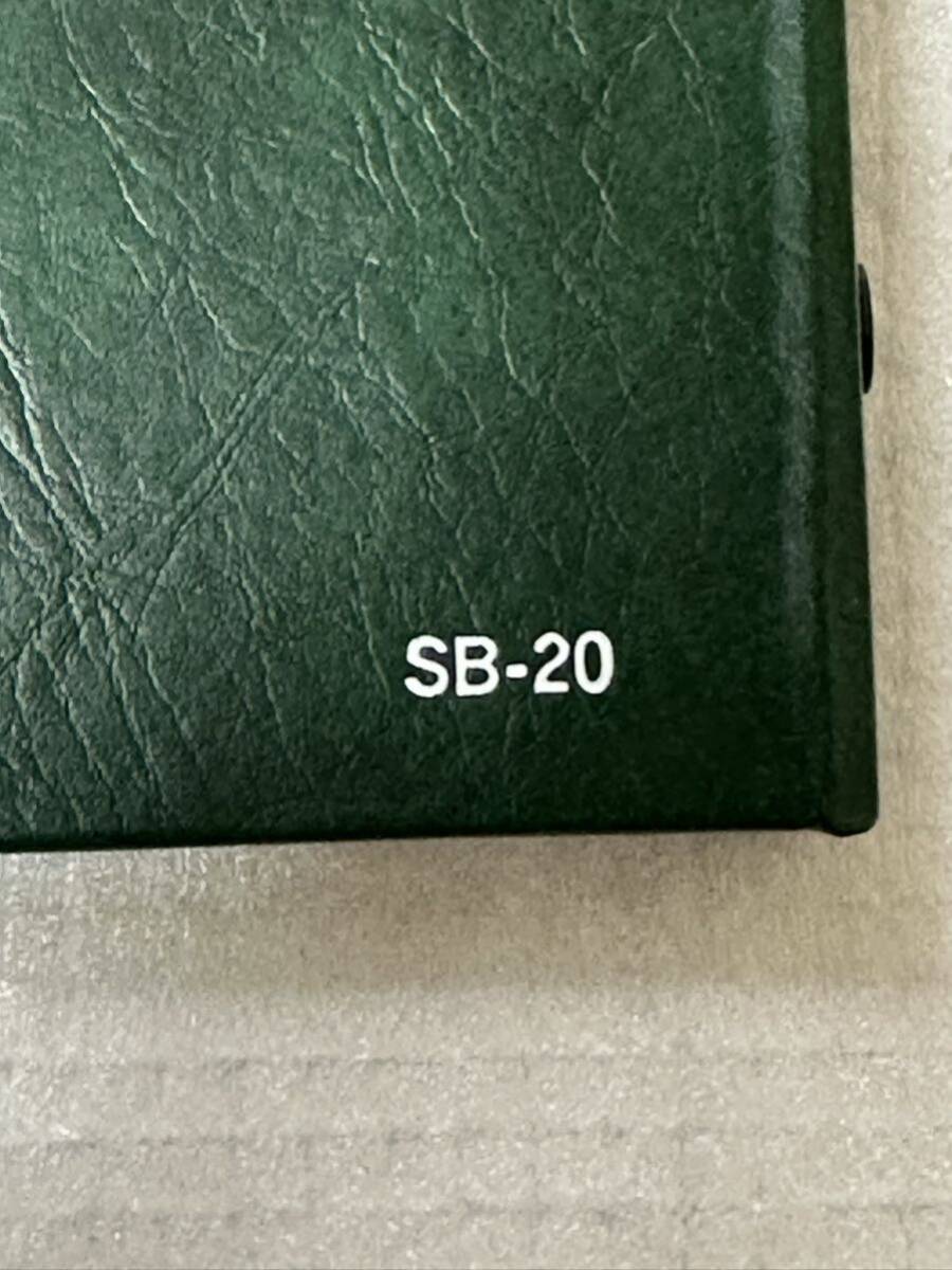 テージー SB-20Stamp Album B Type 切手帳 ストックブック 切手収納用ファイル　 4冊　まとめ売り_画像4