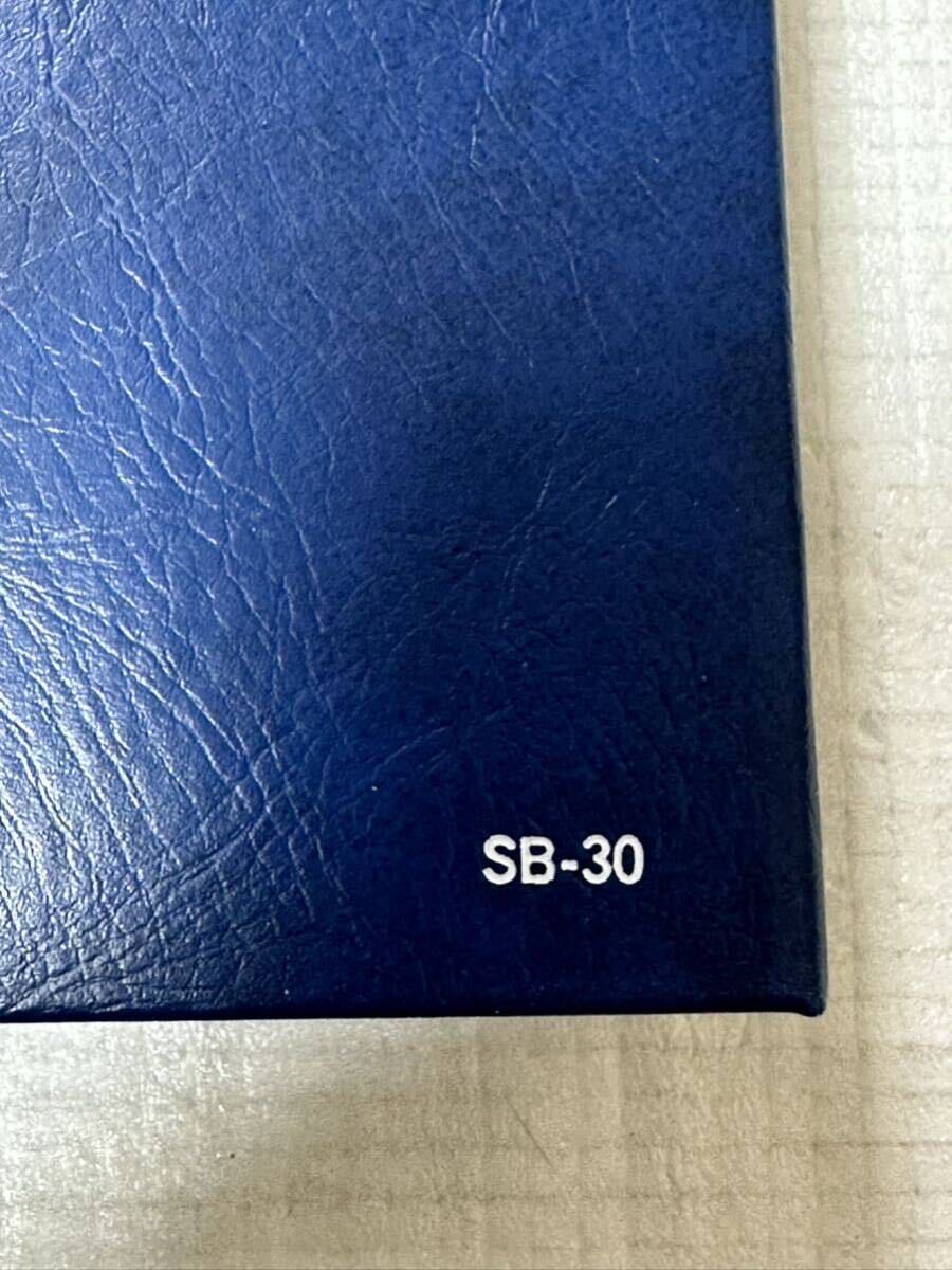 テージー SB-30Stamp Album B Type 切手帳 ストックブック 切手収納用ファイル　 3冊　まとめ売り_画像8