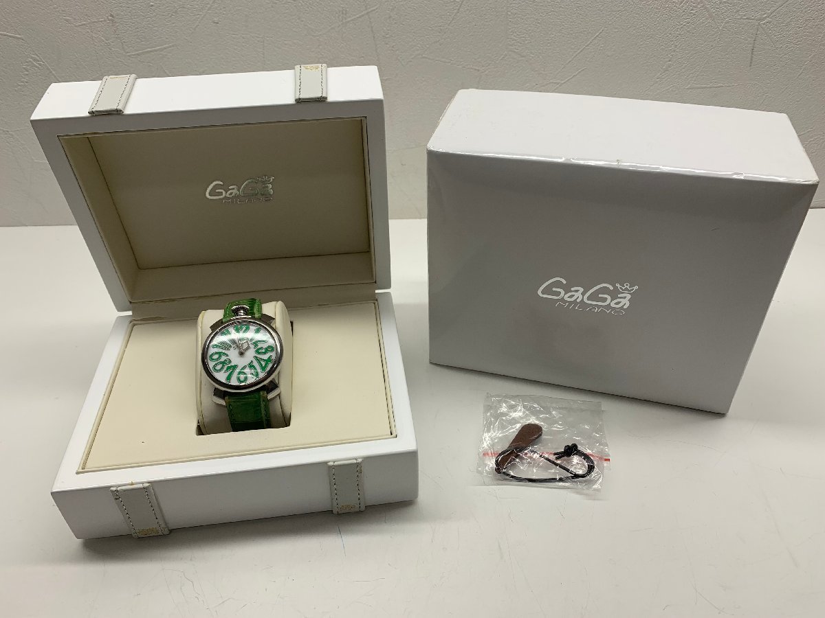 GaGa MILANO ガガミラノ マヌアーレ 40MM ユニセックス 時計 5020_画像1