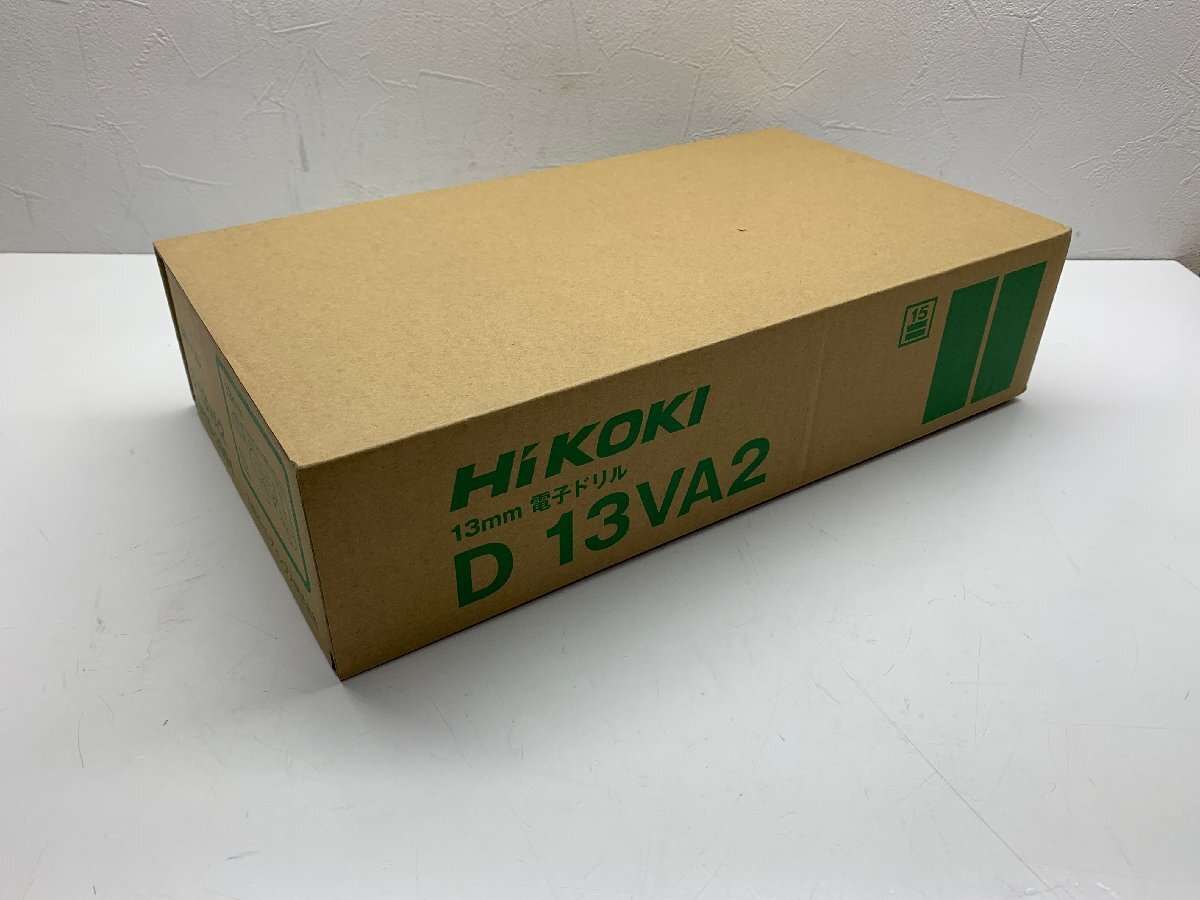 【未使用品】HiKOKI ハイコーキ 13mm 電動ドリル D13VA2