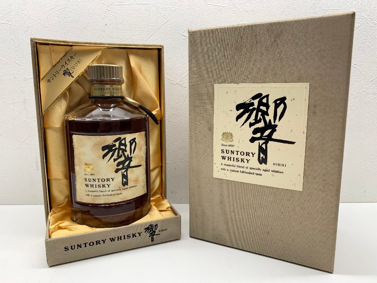 サントリー響 750ml 金キャップ 和紙ラベル - ウイスキー サントリー響 750ml 金キャップ 和紙ラベル - ウイスキー