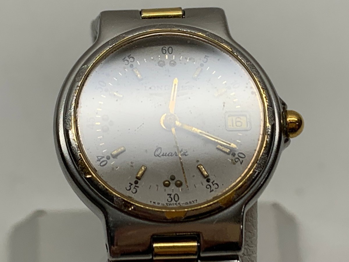 【不動品】LONGINES ロンジン Conquest コンクエスト 152 4937 クォーツ 腕時計 レディースの画像6