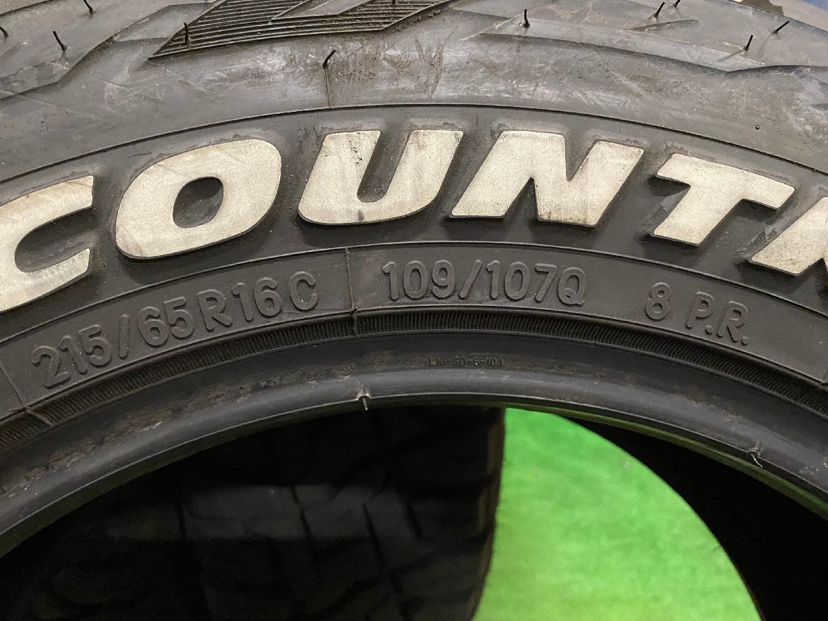 215/65R16 TOYO TIRES OPEN COUNTRY R/T 2022年製 ホワイトレター バリ山 マッドタイヤ 夏タイヤ 4本セット Kの画像6