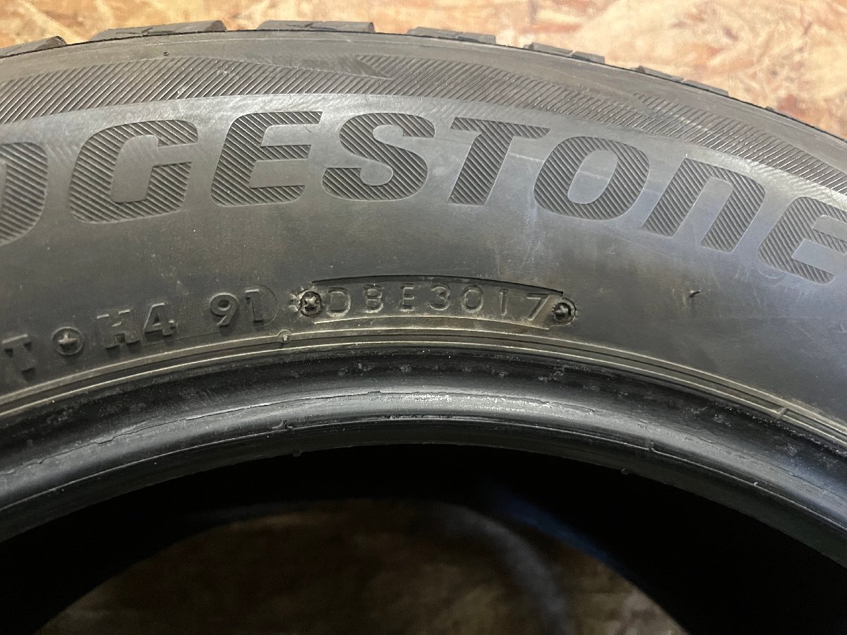 255/55R18 BRIDGESTONE BLIZZAK DM-V2 スタッドレスタイヤ 4本セット K_画像8