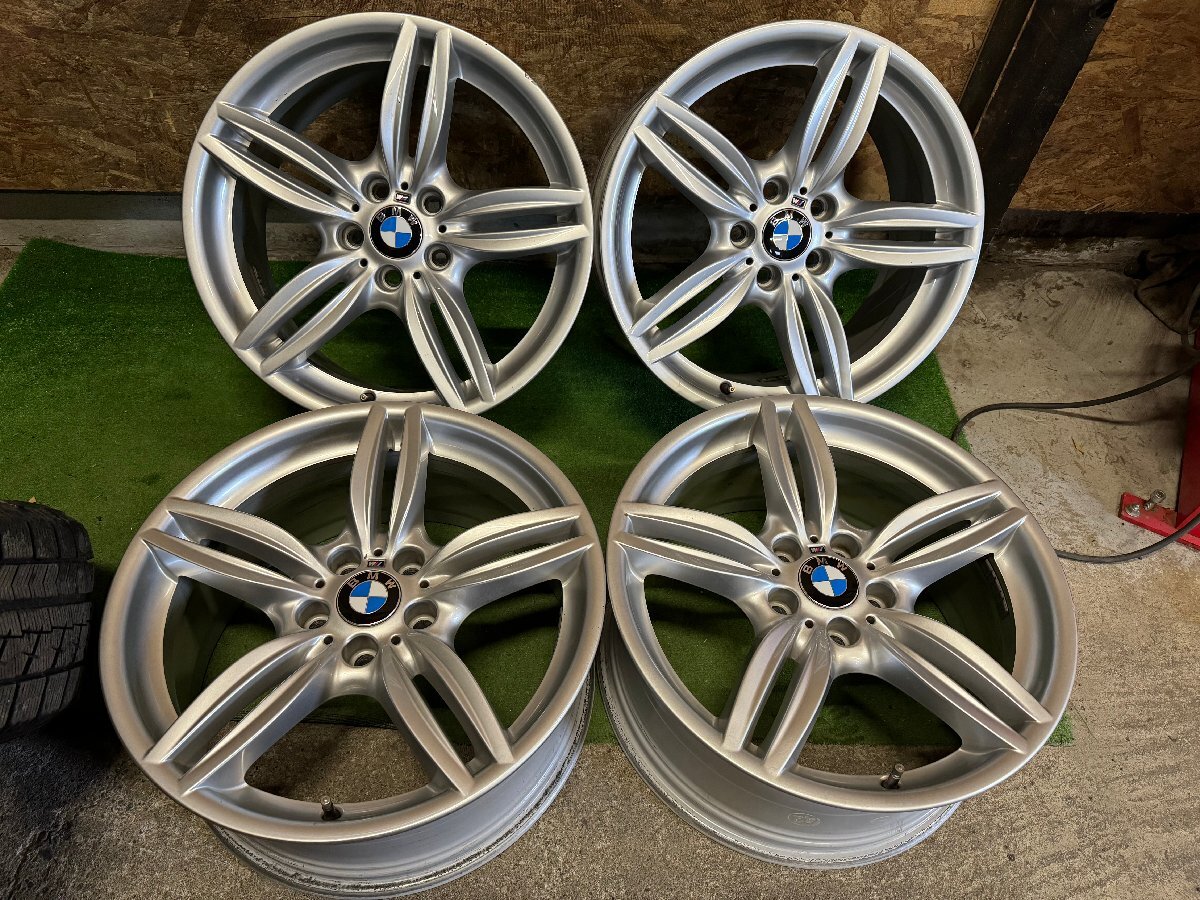 BMW F10 F11 5シリーズ M スポーツ 純正 オプション 19インチ 8.5J +33 9J +44 PCD120 5H ホイール 4本セット H_画像1