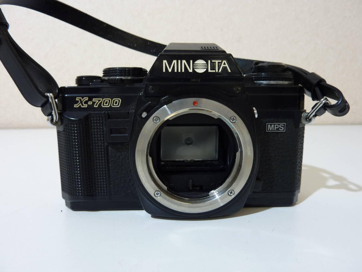 MINOLTA X-700 Black ミノルタ フィルムカメラ 激安 爆安 1円スタート_画像1