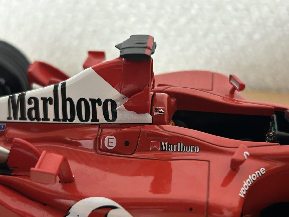 マルボロタバコ仕様 ディアゴスティーニ ビッグスケールF1コレクションNo.2 1/24フェラーリF2002 ミハエル・シューマッハ_画像3