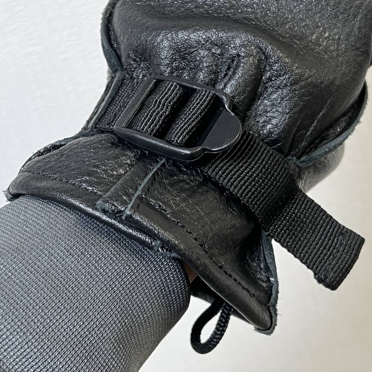 降下専用革製手袋、グラブ　ブラック/Mサイズ　≪未使用/長期保管品≫_画像4