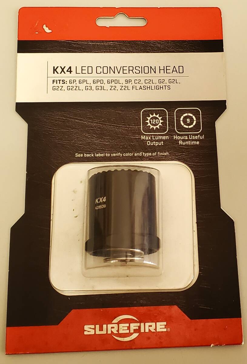 SUREFIRE シュアファイア KX4 LED CONVERSION HEAD　≪長期自宅保管品≫　　　YH_画像1