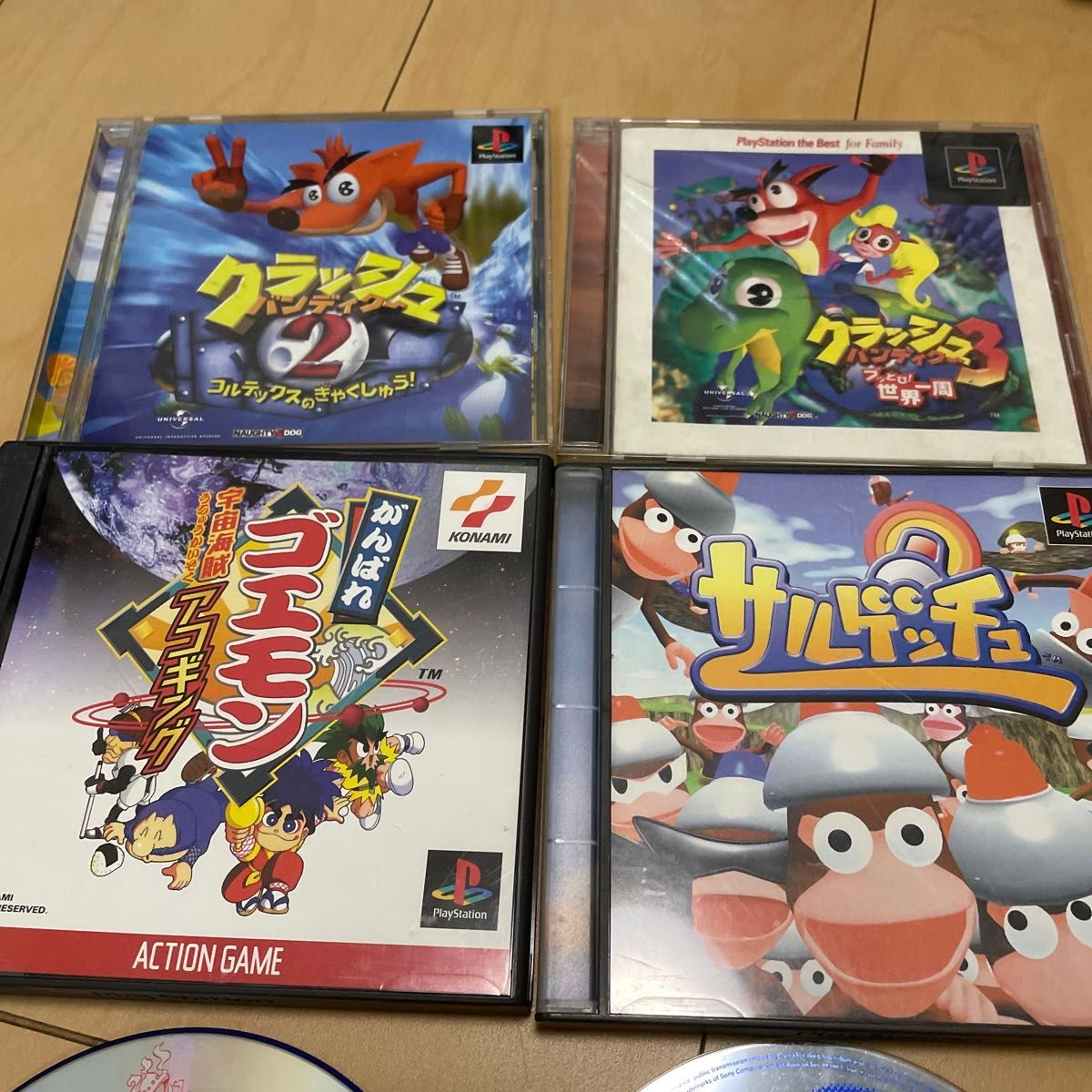 がんばれゴエモン 宇宙海賊アコギング他PS PS2ソフト8本セット がんばれゴエモン 宇宙海賊アコギング他PS PS2ソフト8本セット