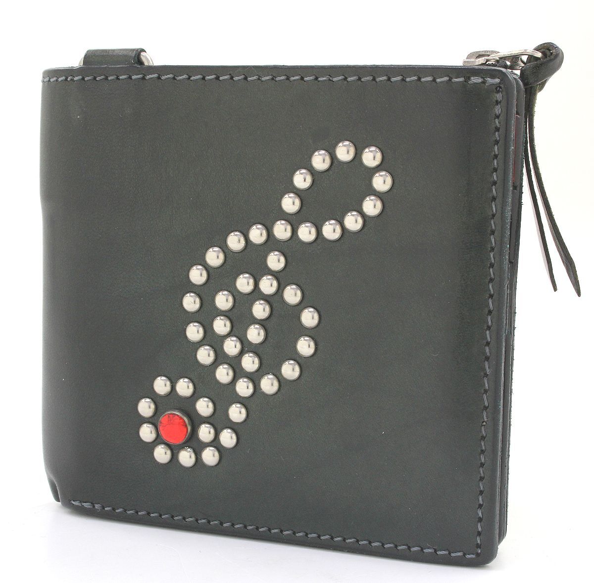 Rotar NOTE STUDS WALLET 二つ折りレザー財布★rt1379004_画像1