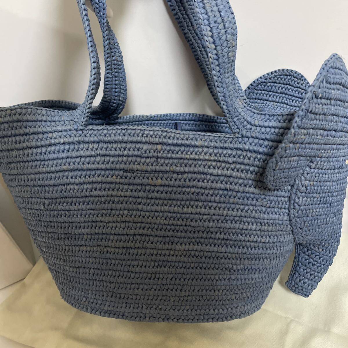 美品 ロエベ LOEWE エレファント バスケット バッグ ラフィア 美品 ロエベ LOEWE エレファント バスケット バッグ ラフィア
