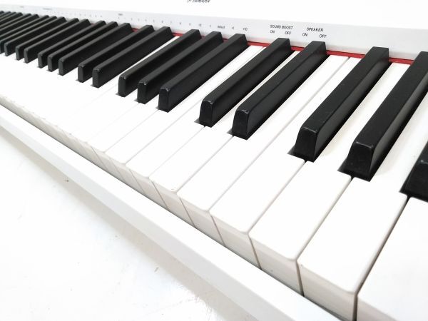 ♪動作品 YAMAHA ヤマハ P-115 電子ピアノ デジタルピアノ iOSアプリ対応 88鍵盤 2016年製 鍵盤楽器 ホワイト E022715H @200♪_画像5