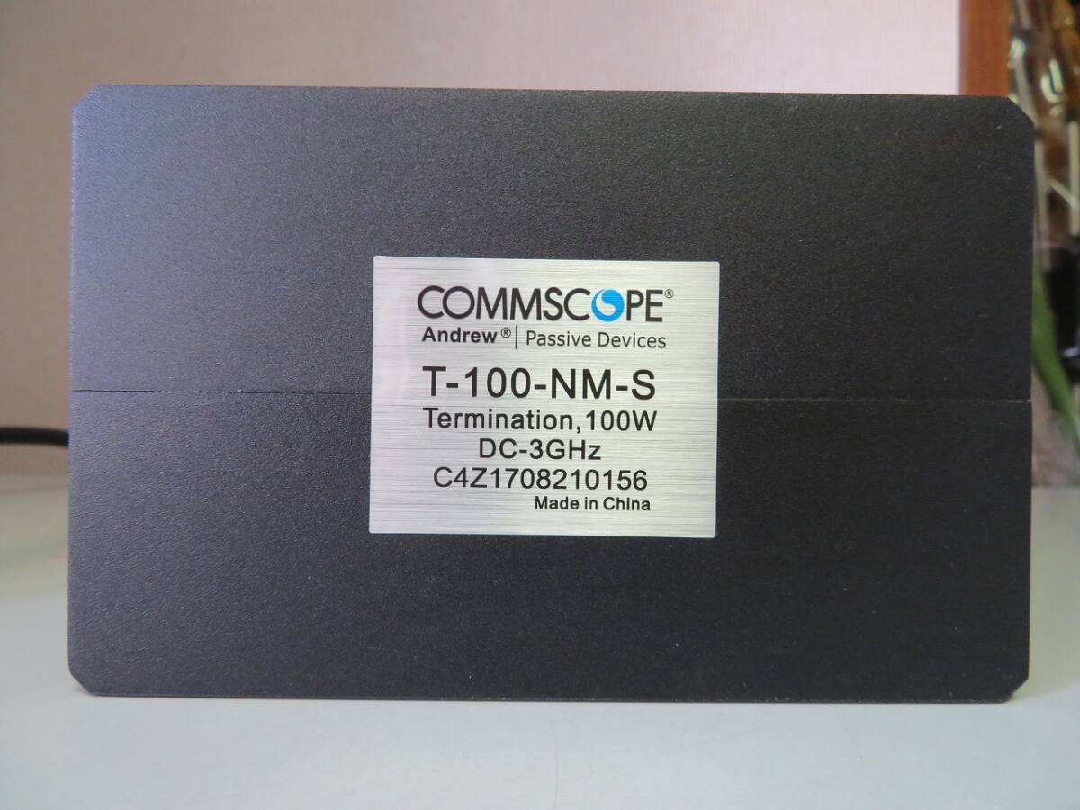 ★ＣＯＭＭＳＣＯＰＥ T-100-NM-S コムスコープ社製 終端抵抗　ダミーロード（未使用品）④★_画像4