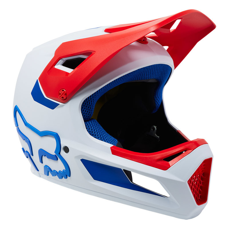 [Fox Racing] MTB ダウンヒルヘルメット (ホワイト/Mサイズ) Rampage Ceshyn Helmet White