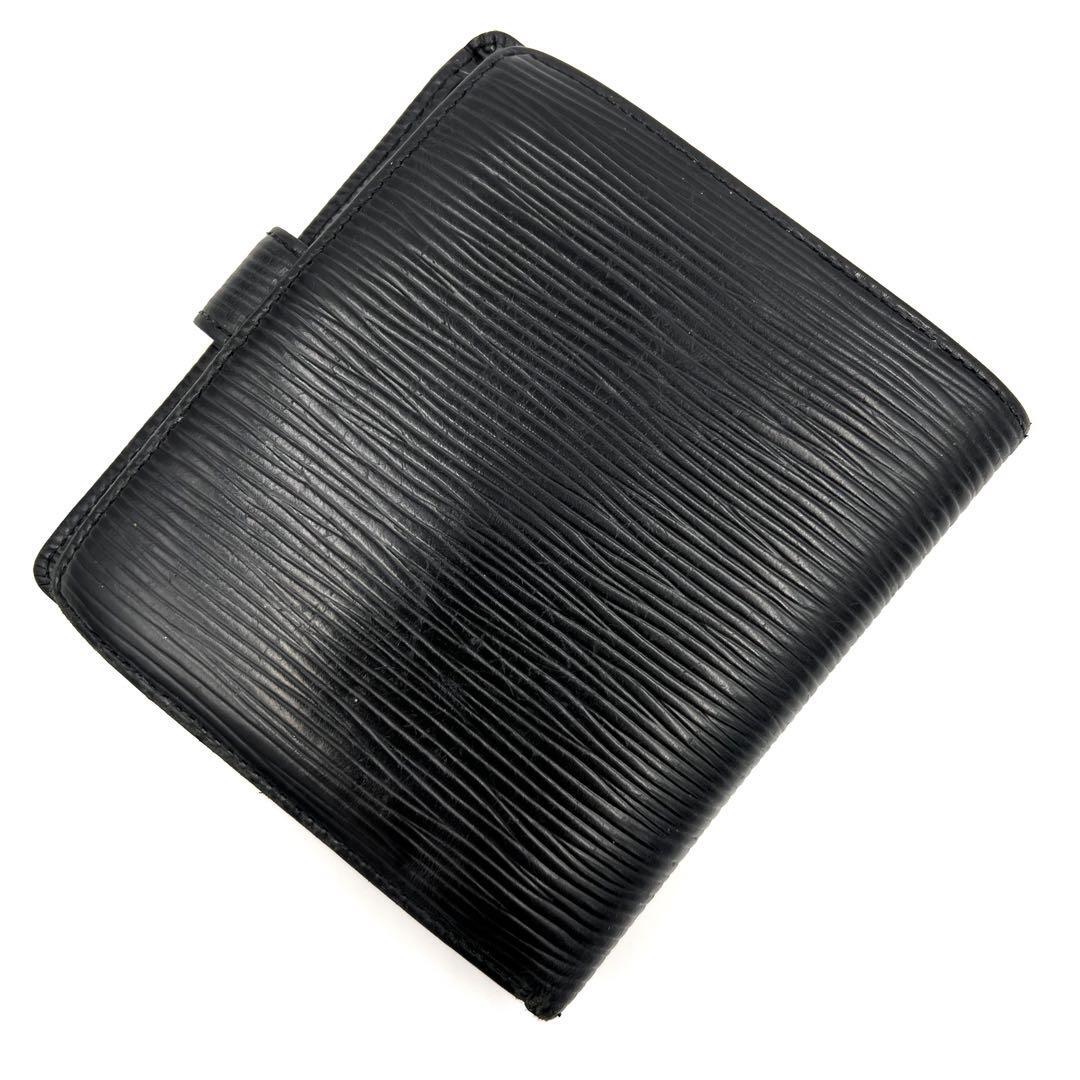 Louis Vuitton ルイヴィトン 折り財布 エピ ブラック系 総柄の画像2