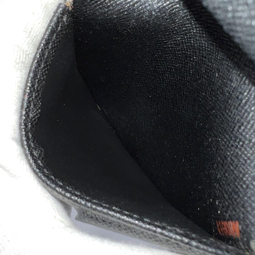 Louis Vuitton ルイヴィトン 折り財布 エピ ブラック系 総柄の画像7