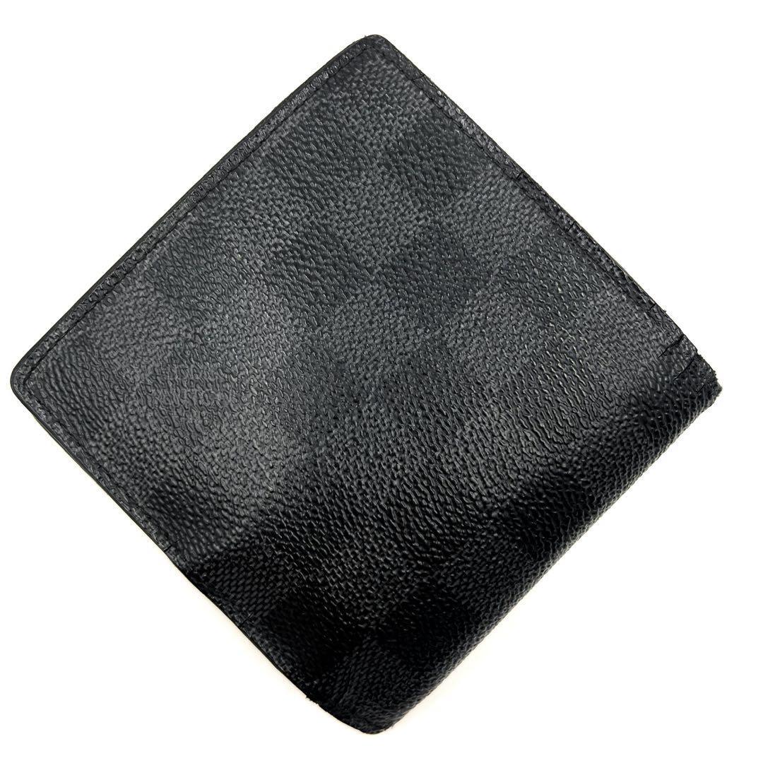 Louis Vuitton ルイヴィトン 折り財布 ダミエグラフィット PVC_画像2