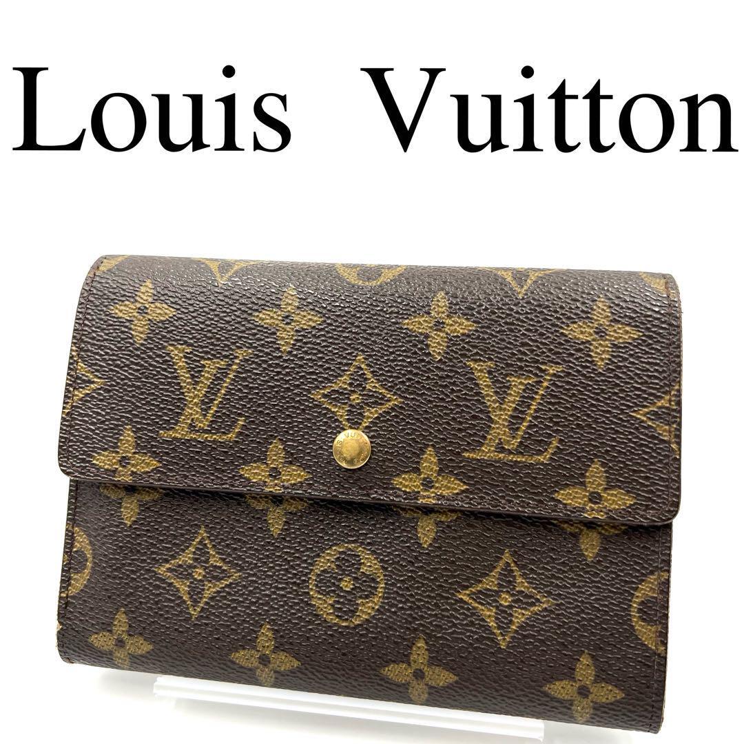 Louis Vuitton ルイヴィトン 折り財布 モノグラム ワンポイントロゴ_画像1