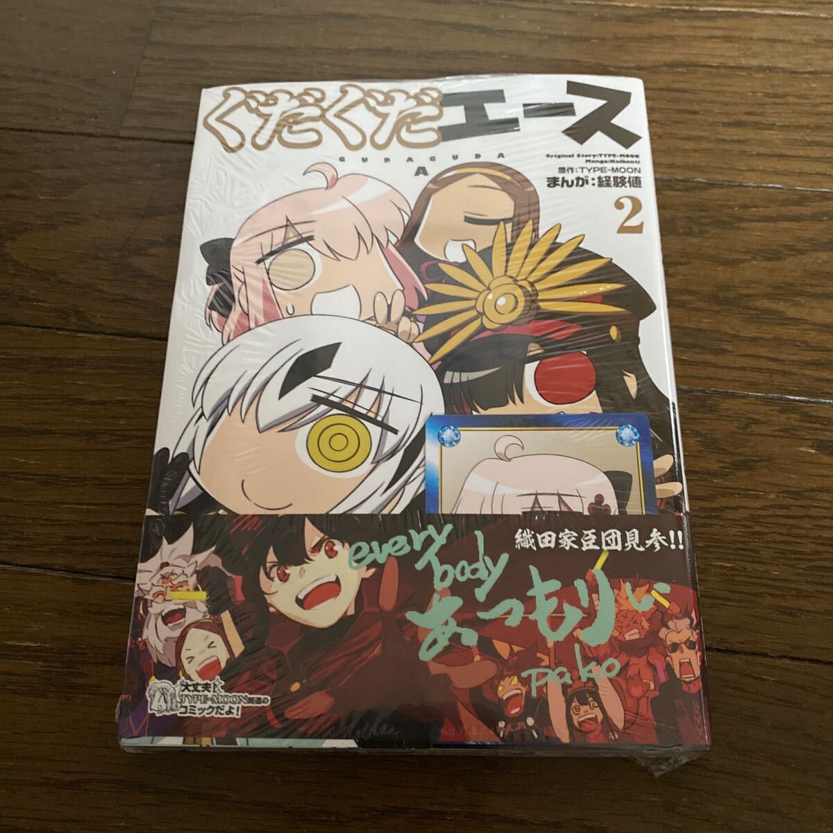 未開封品　デッドストック　倉庫保管品　単行本　ぐだぐだエース　2巻　TYPE-MOON 経験値　角川書店_画像1