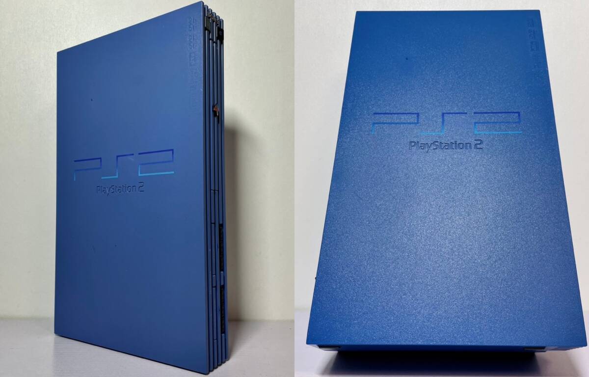 ★SCPH-39000 TBトイザらス限定 トイズブルー ★ Sony Playstation 2 PS2 Toys R Us Blue【Japan Limited Edition Console/Controllers】の画像5