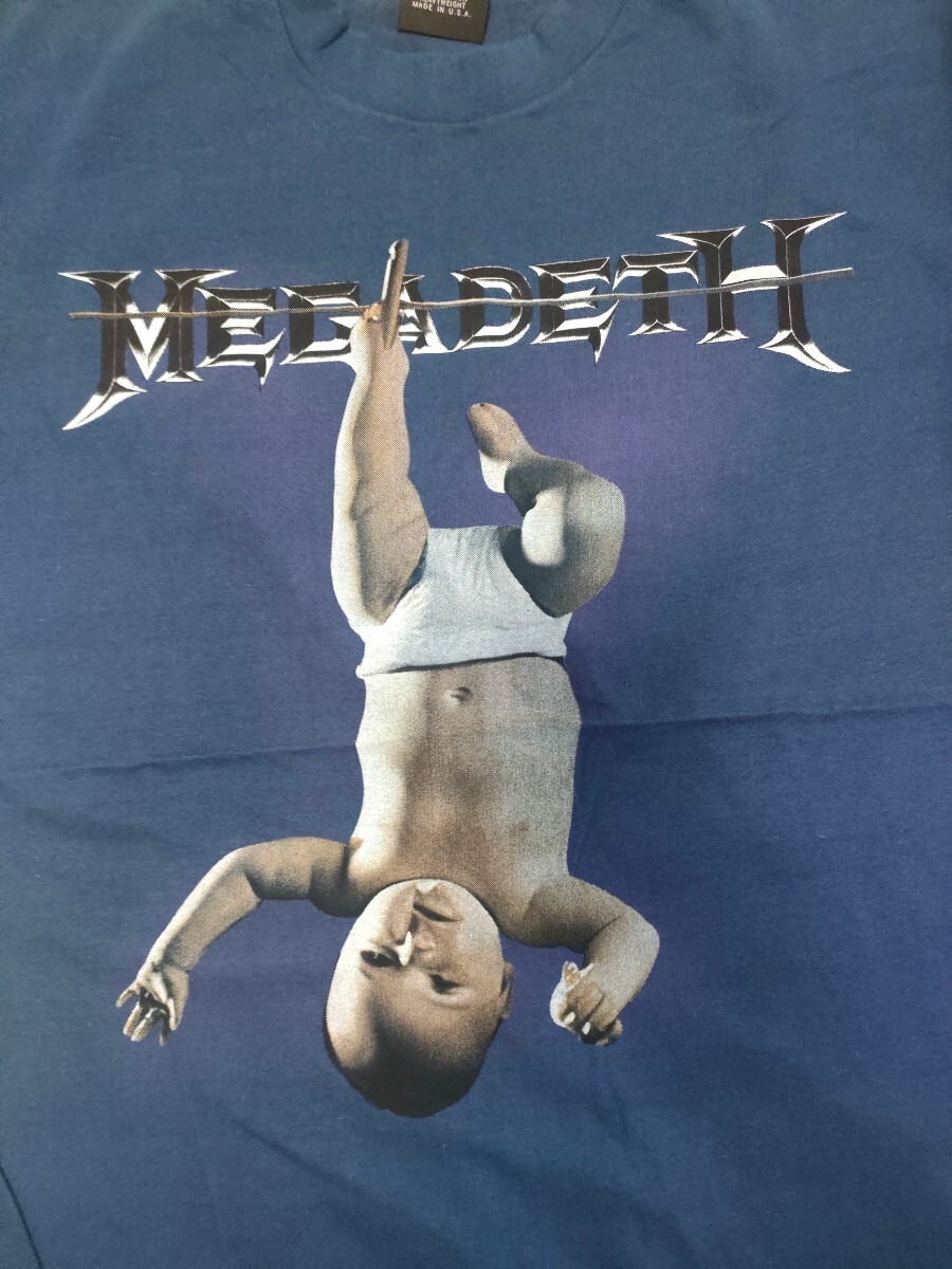 ￥1スタ　メガデス　サイズXL megadeth マリリンマンソン　メタリカ　バンドT　アイアン・メイデン　パンテラ　メシュガー_画像2