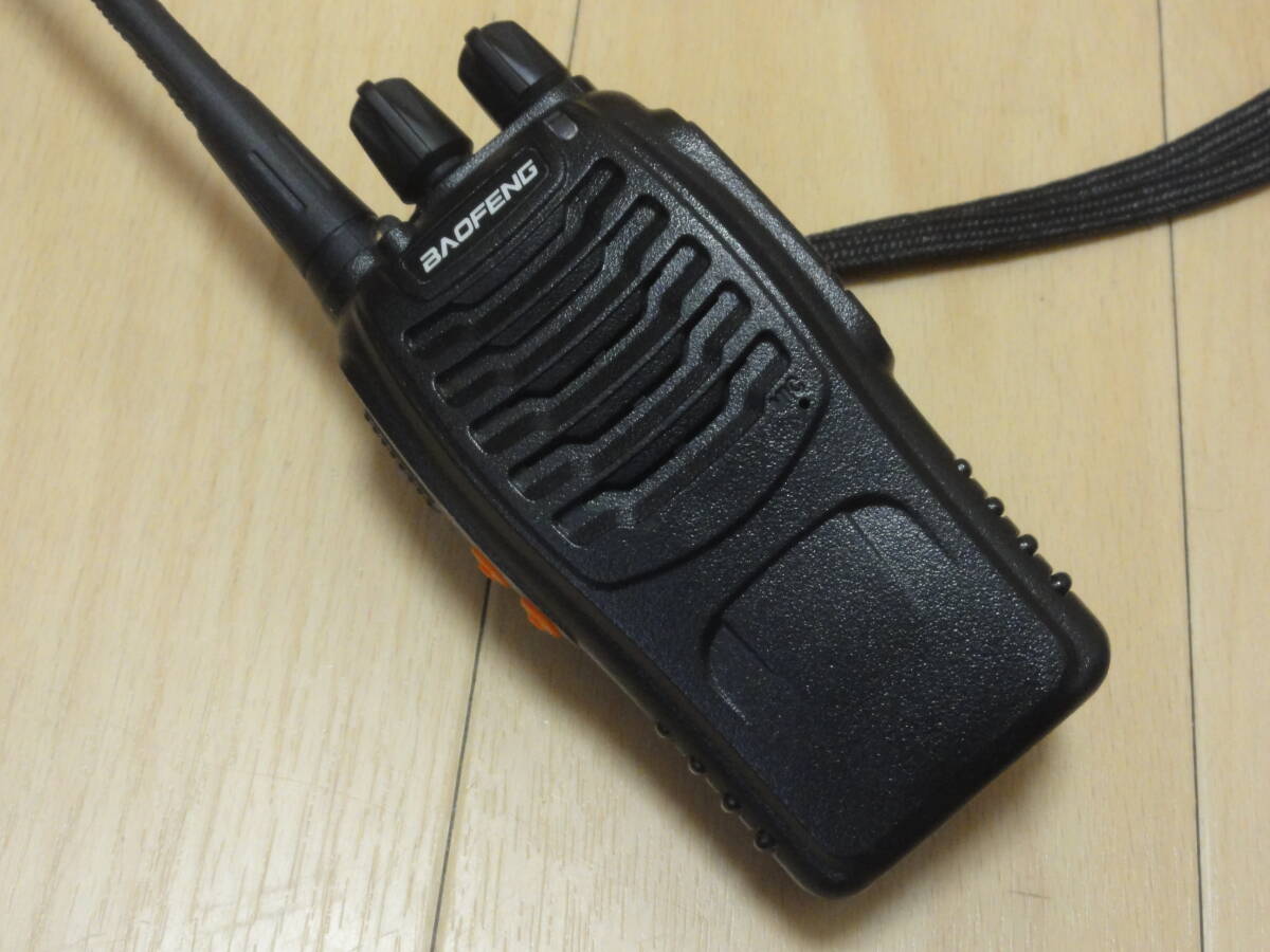 【美品 通電】BAOFENG Two-way Radio TM-299 450～470MHz 海外仕様品 国内使用不可 研究用に_画像2