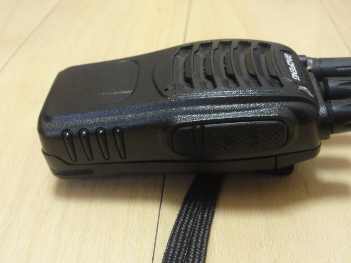 【美品 通電】BAOFENG Two-way Radio TM-299 450～470MHz 海外仕様品 国内使用不可 研究用に_画像6