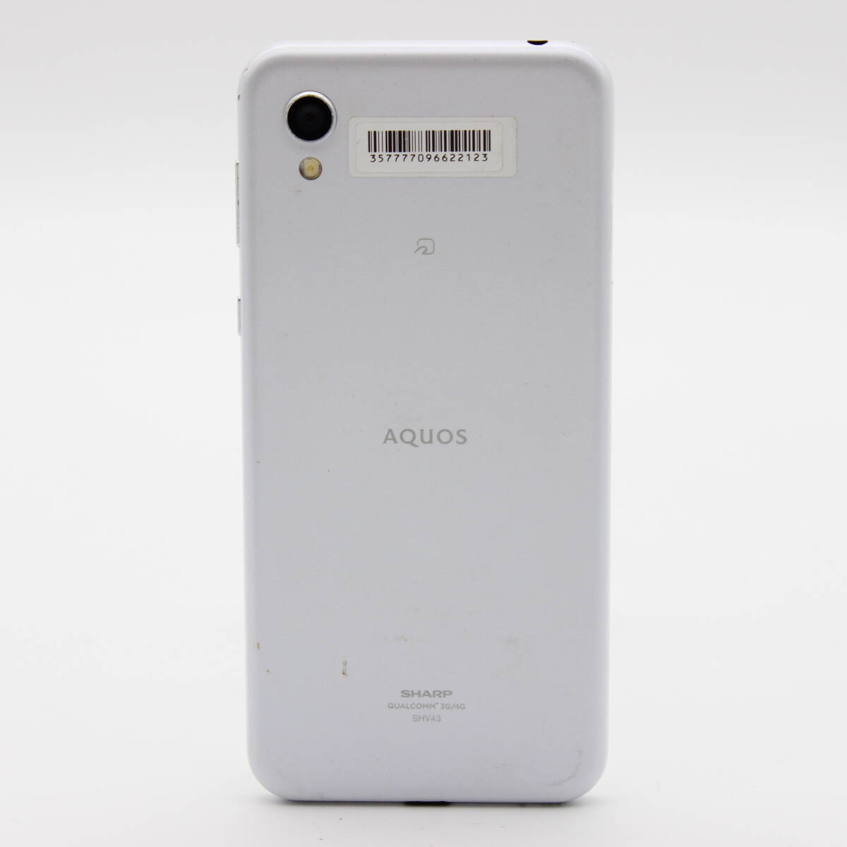 AQUOS sense2 SHV43 ホワイト スマホ au 判定〇 #9801_画像2