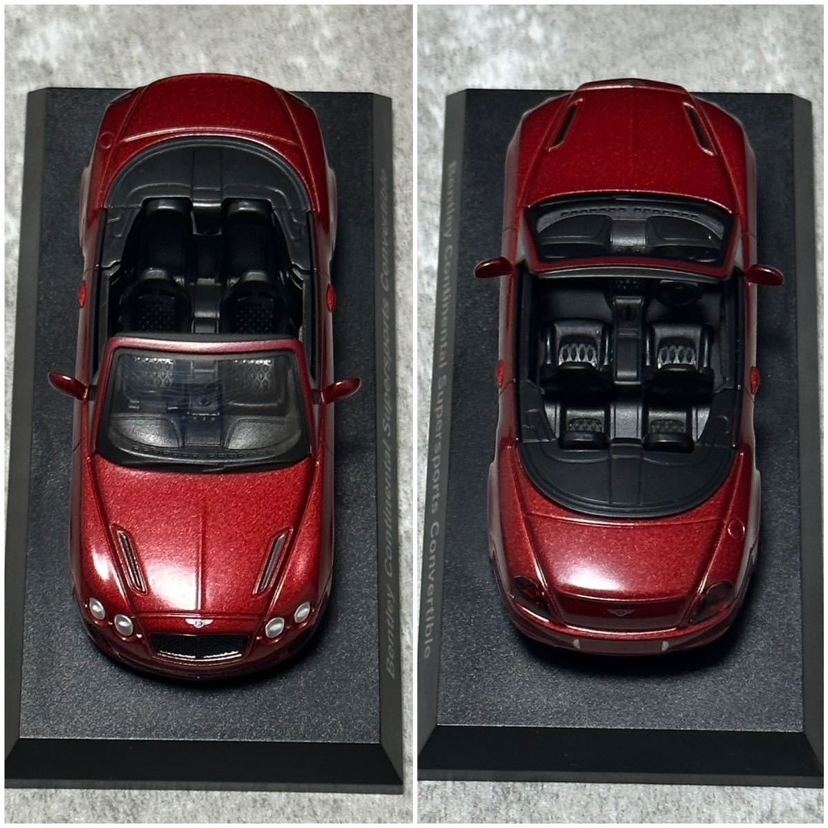 1/64 京商 ベントレー コンチネンタル コンバーチブル ケース付 kyosho bentley continental supersports gt サークルK サンクス ミニカー_画像8