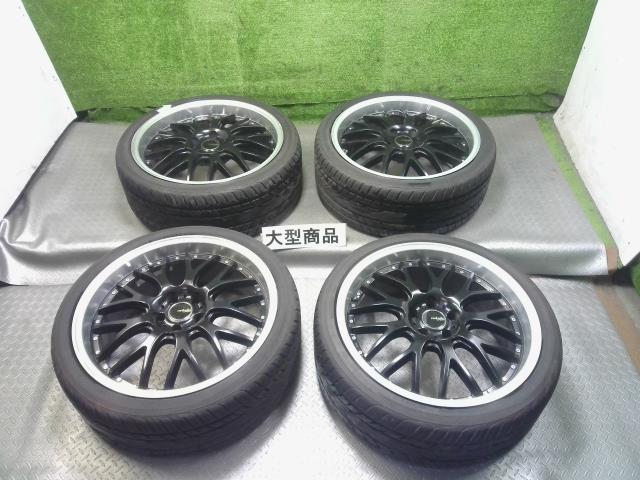 タイヤホイール4本セット 社外アルミホイール Anhelo coraznn 20インチ 夏タイヤ YOKOHAMA AVID ENVigor 245/35R20/95W_画像1