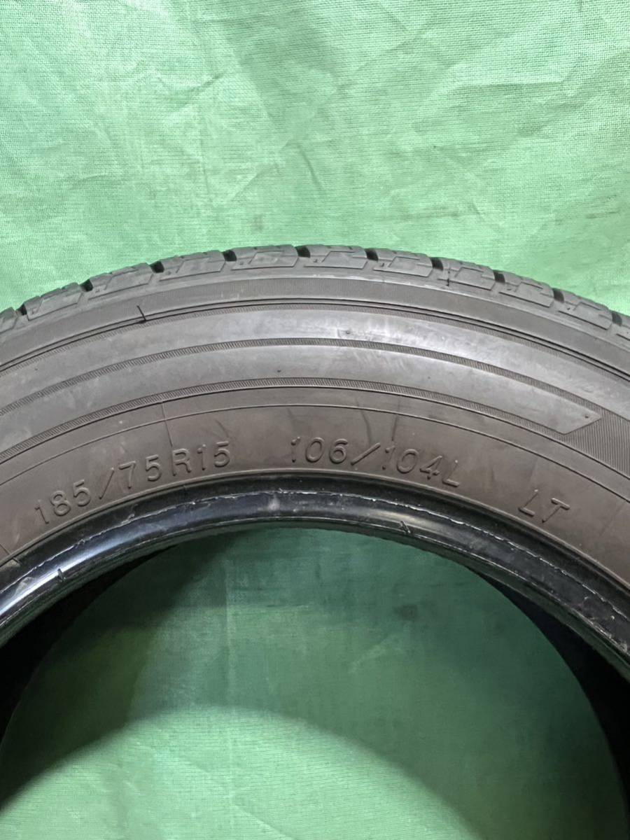 185/75R15 106/104L LT YOKOHAMA JOB RY52 タイヤ2本　2019年製　送料無料_画像9