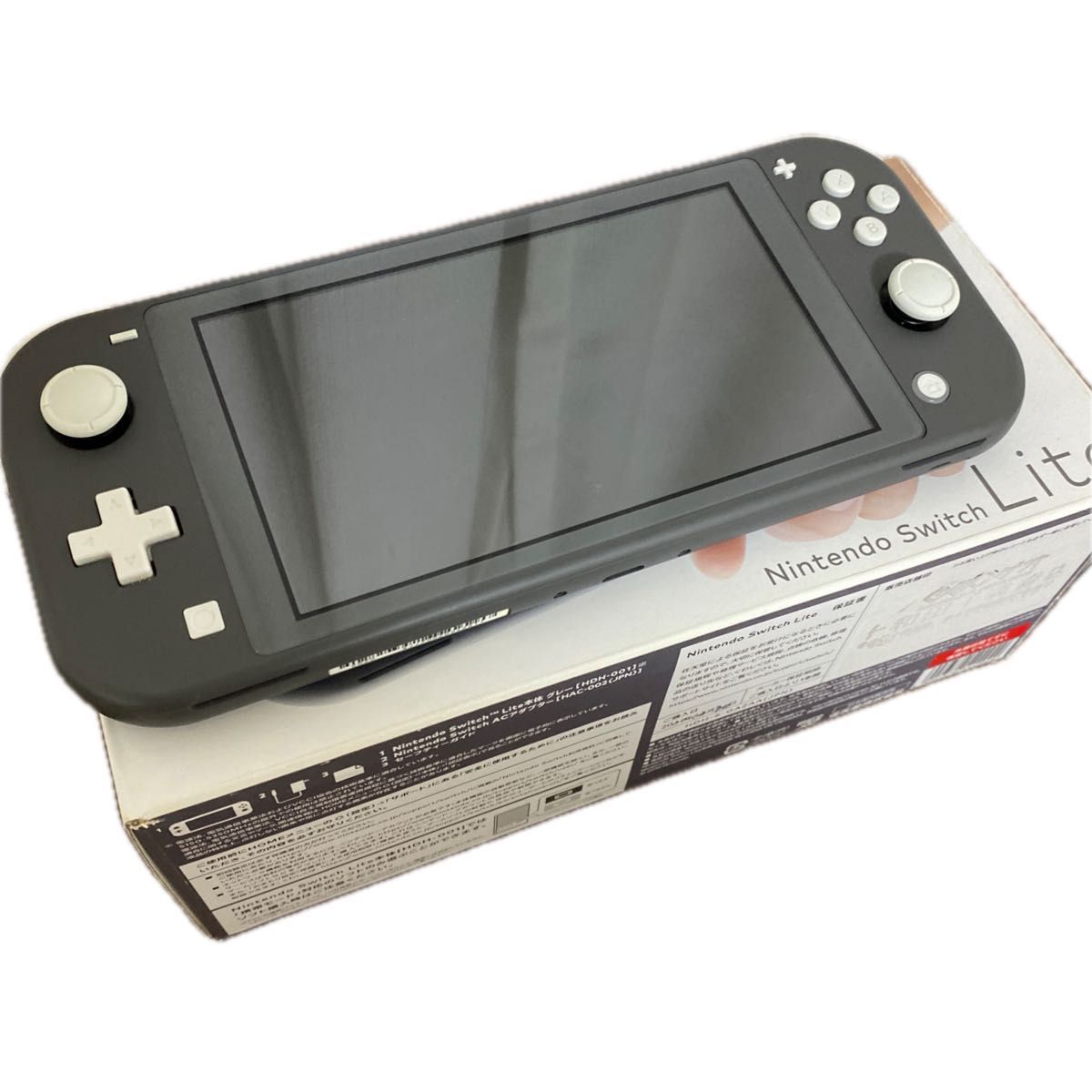 Nintendo Switch Lite グレー　　　カバー付きです。