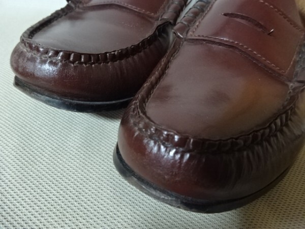 【REGAL】ローファー シューズ ブラウン 24.5cm (リーガル,革靴,通勤,通学)の画像7