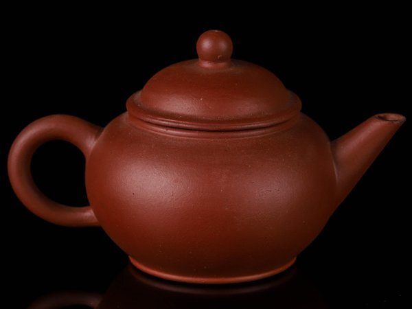 【流】煎茶道具 中国宜興 朱泥急須 KU702_画像3