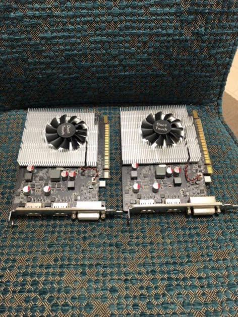 GeForce GTX745 2G DDR3 DVI-I/DP/DP P/N CP695941-01 中古動作品　2個セット_画像1