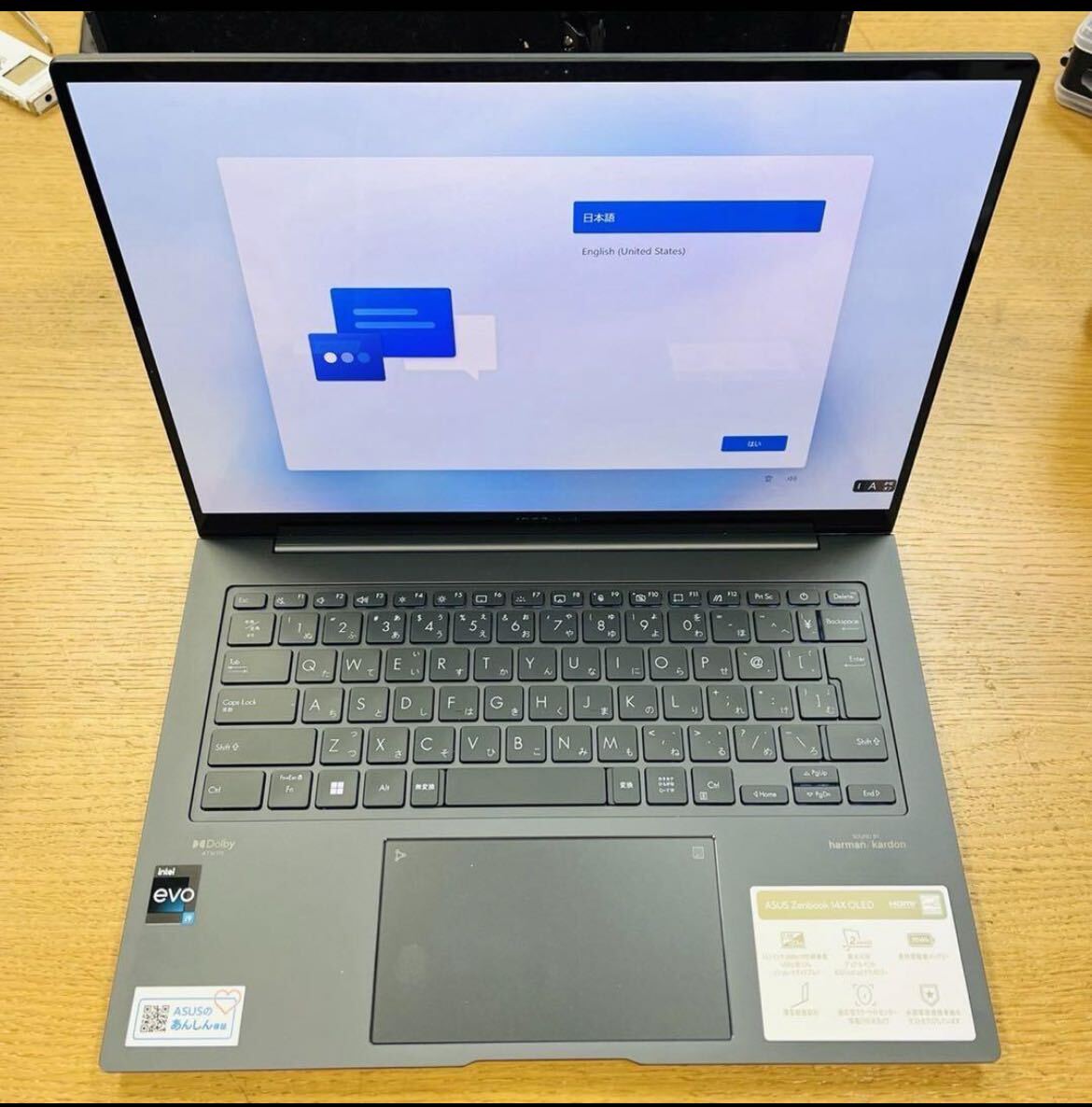 ASUS ZenBook 14X OLED UX3404VA　UX3404VA-M3194W_画像1