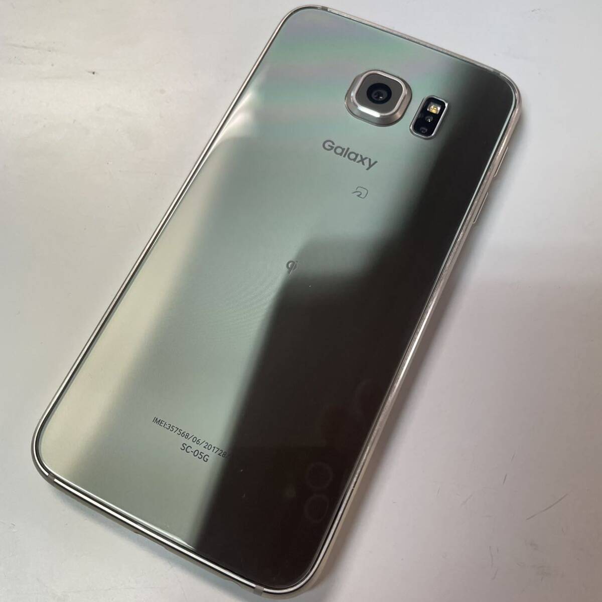 GALAXY S6 SC-05G SIMロック有 docomoIMEI判定○ NN556の画像3