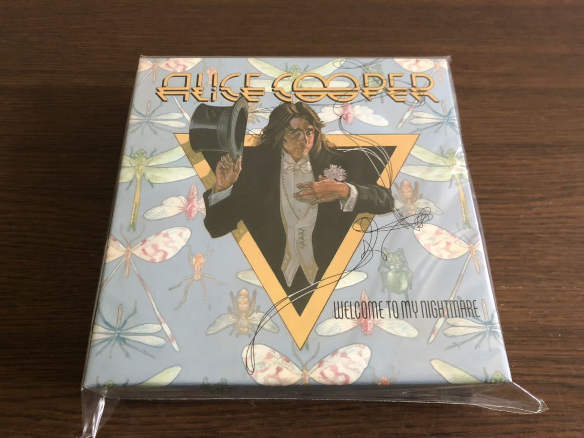 Alice Cooper Disc Union Объединение объемной пули покупки бумажной бумаги коробки для хранения ящика Alice Cooper Disk Union
