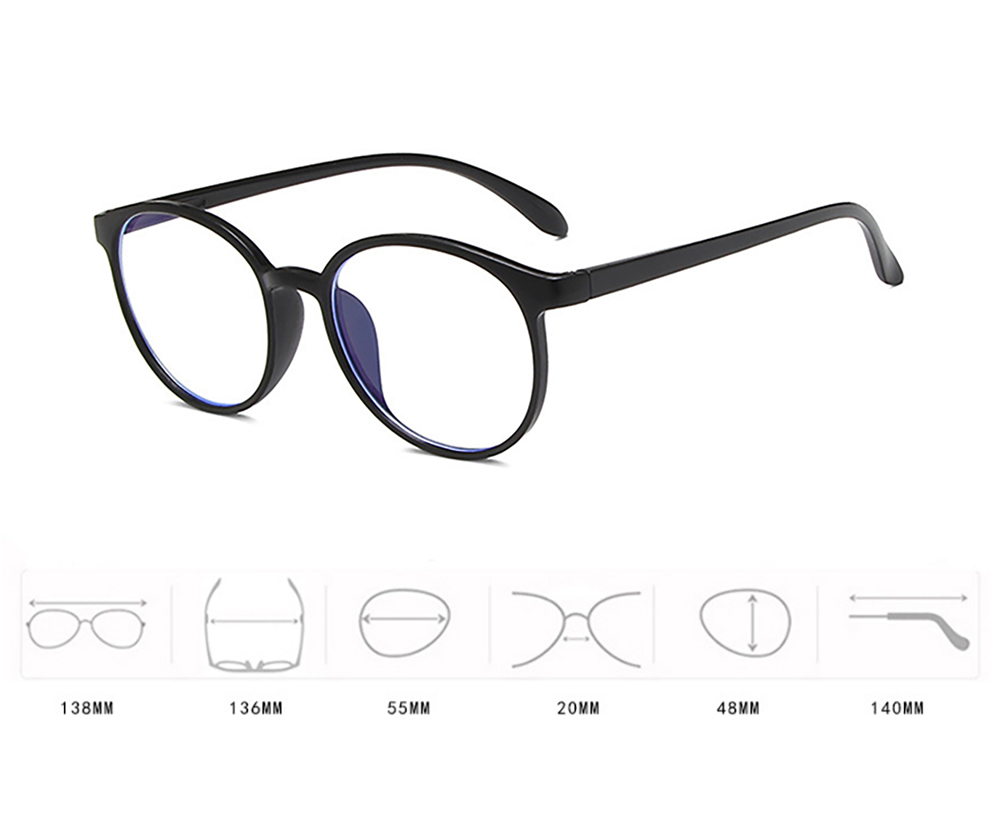 ウェリントン型 大きめ 伊達メガネ アンバー 全4色 ブルーライトカット UVカット おしゃれ めがね 眼鏡 伊達眼鏡
