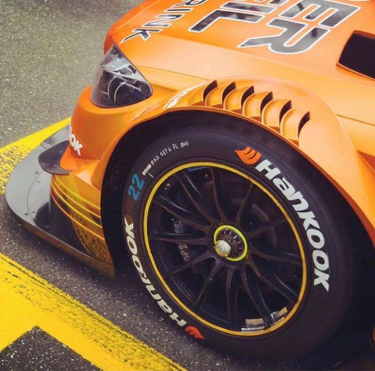 ハンコック　タイヤステッカー 1台分 8枚  HANKOOK タイヤレター　デカール