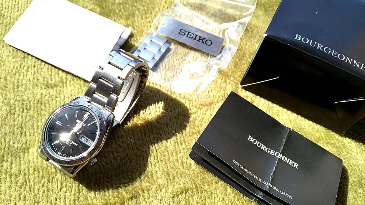 SEIKO　セイコー メンズファイブ　海外モデル 自動巻き　SNKE01K1_画像1