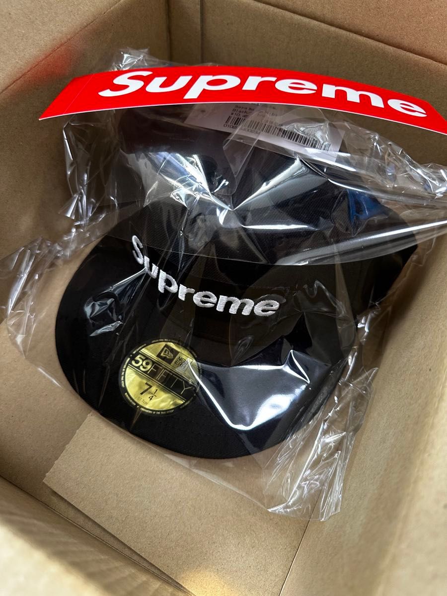 Supreme Sharpie Box Logo New Era "Black"