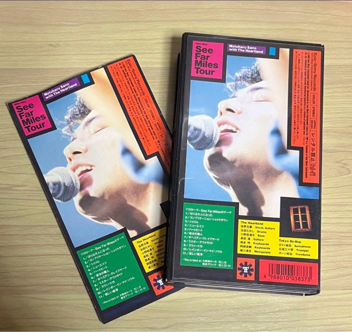 【VHS】佐野元春『See Far Miles Tour 1982-1993』2