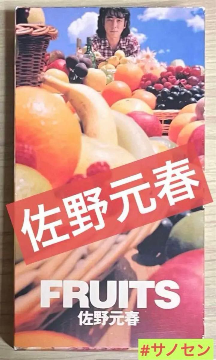 【VHS】佐野元春『フルーツ』