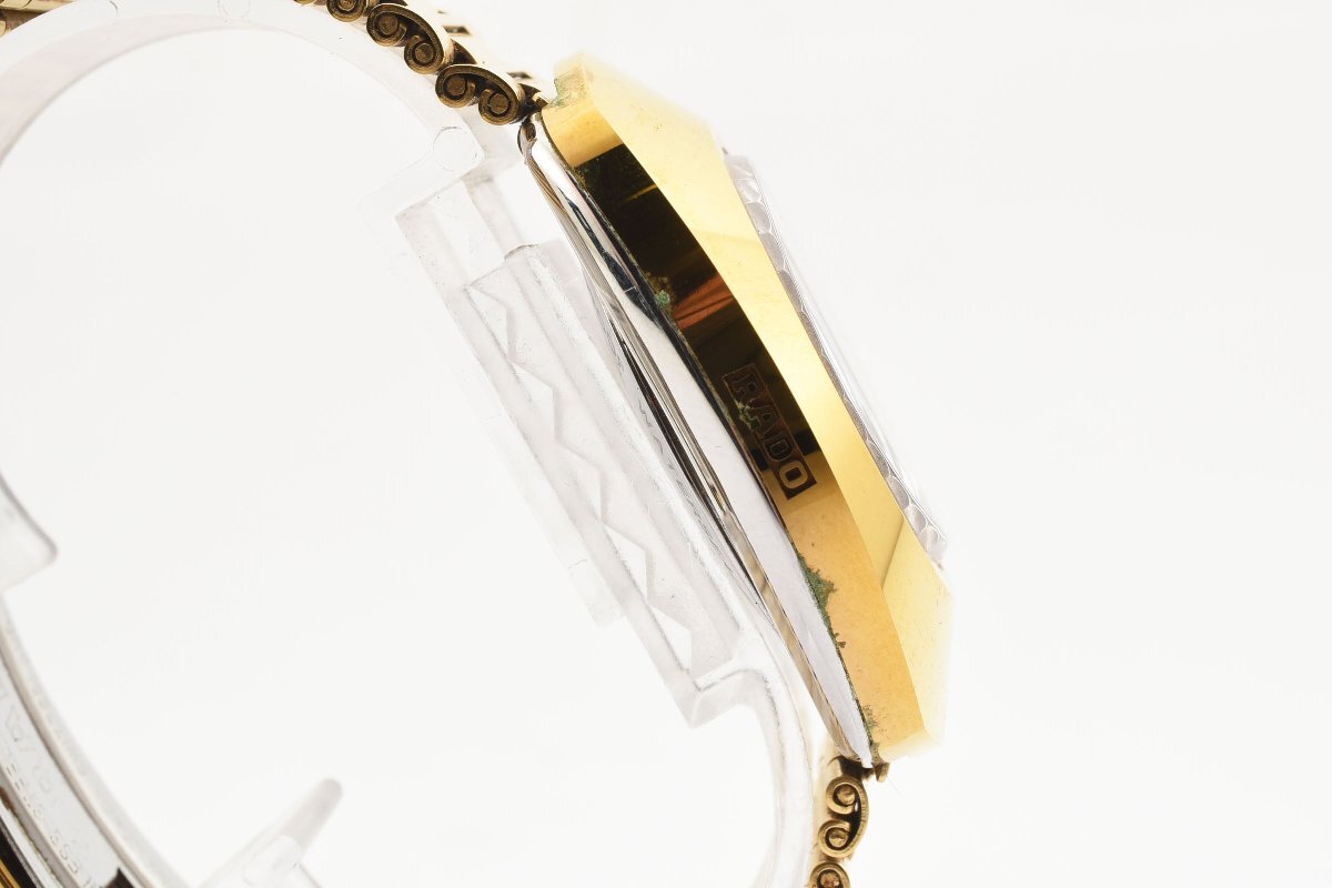 ラドー ダイヤスター 石付き ジュビリー 50周年記念 1957本限定 デイデイト ゴールド 自動巻き メンズ 腕時計 RADO_画像8