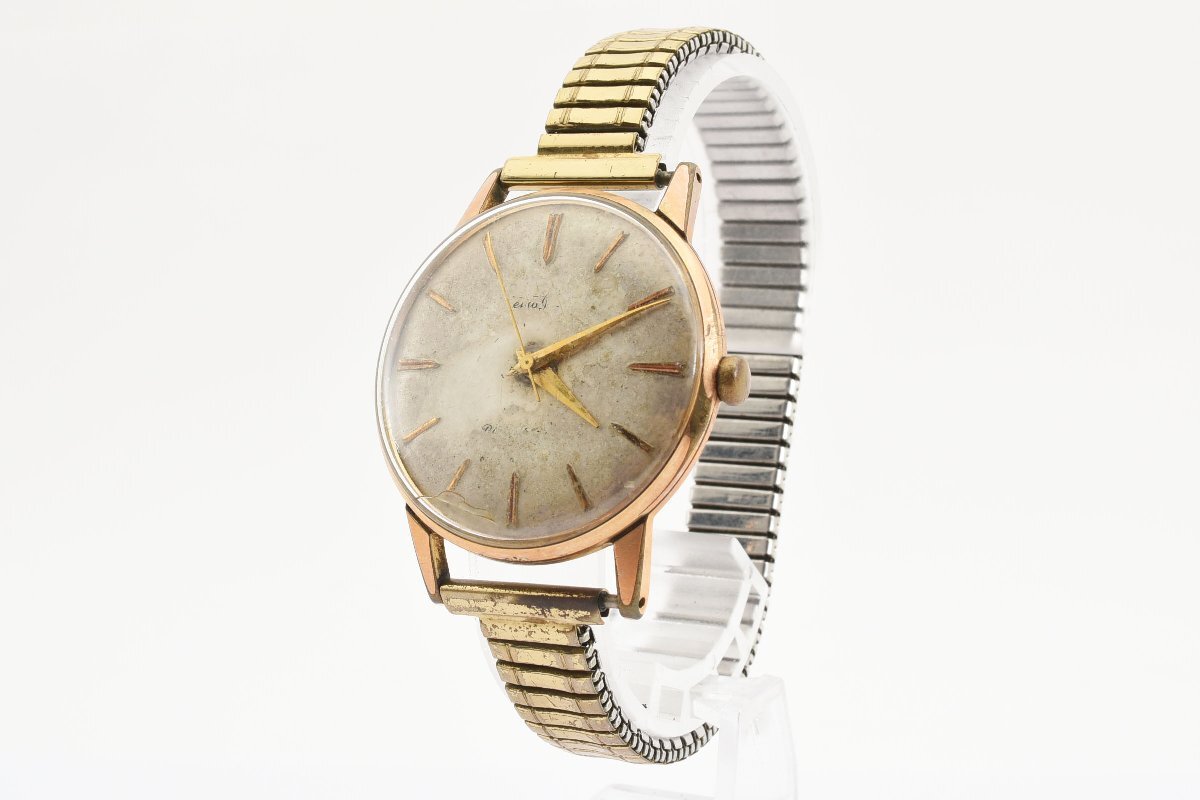 セイコー クラウン ゴールド J14096 手巻き メンズ 腕時計 SEIKOの画像2